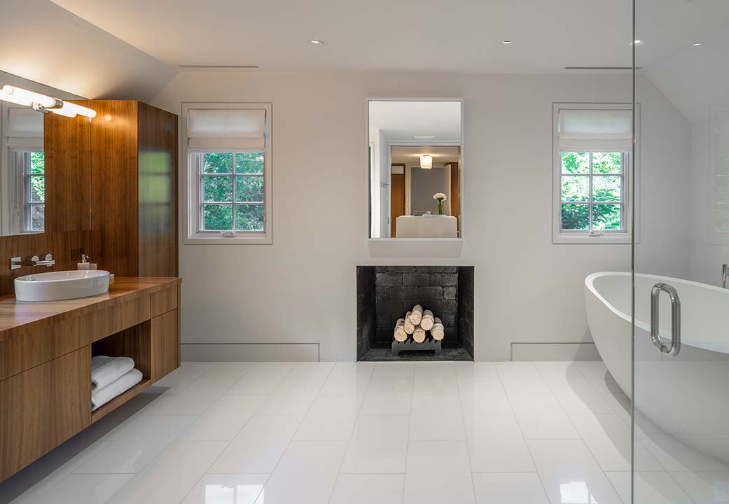 A bathroom designed by Jessica Vaule